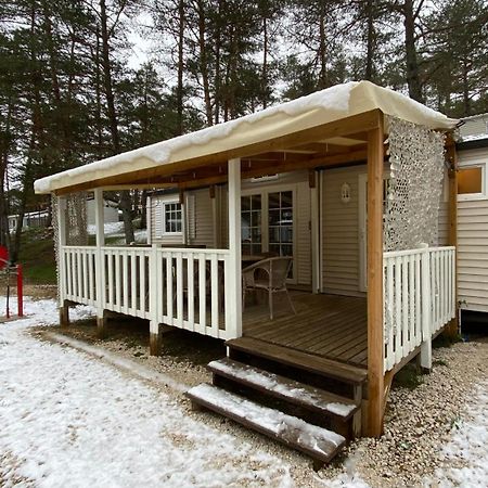 Mobilhome Comfort A La Montagne Saint-Auban  Esterno foto